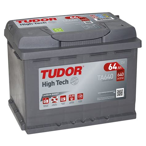 batteria tudor 64ah ta 640a hight tech|Starting Battery TA640 TUDOR EXIDE HIGH.